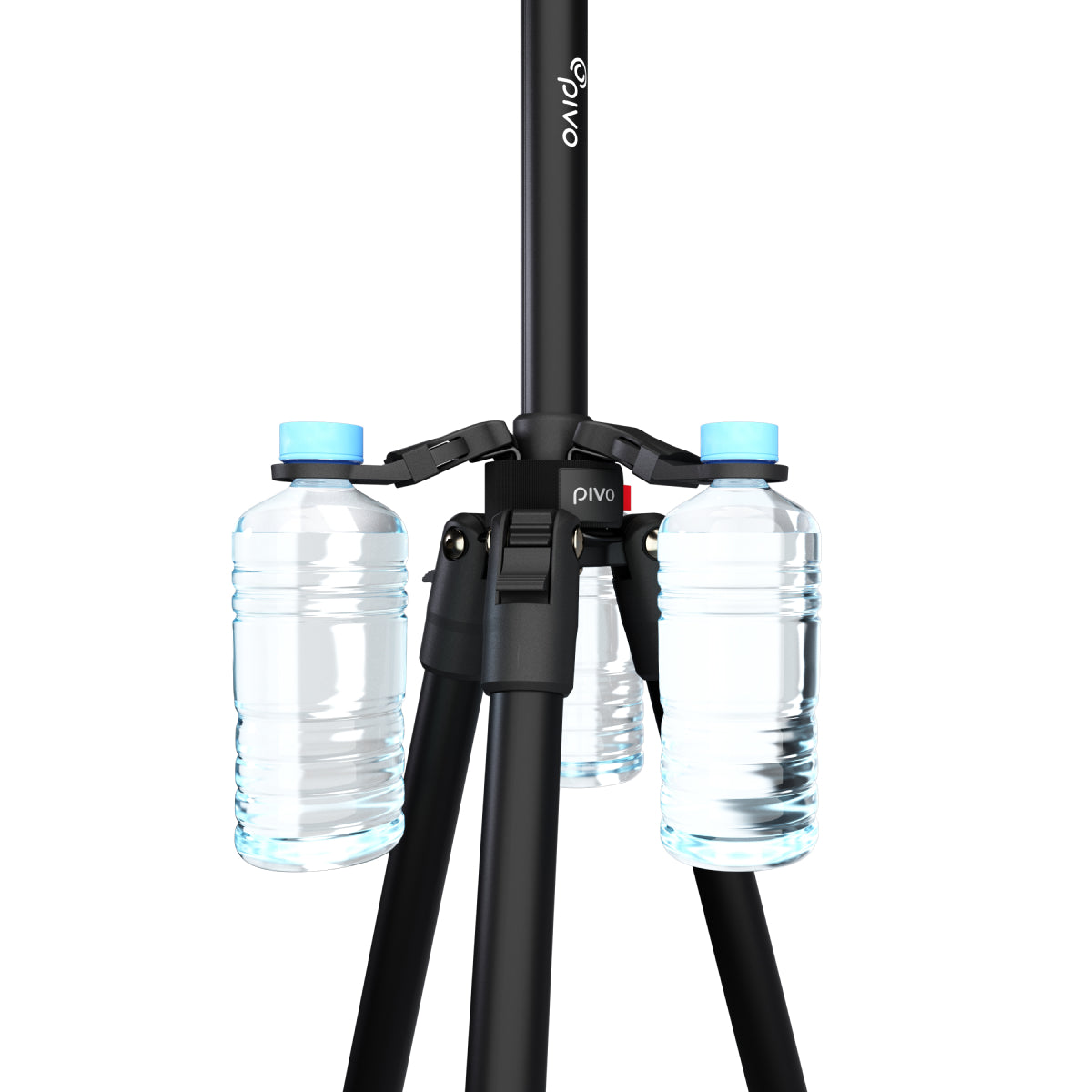 Pivo Tripod Weight enhancing tripod stability for shake-free content creation.