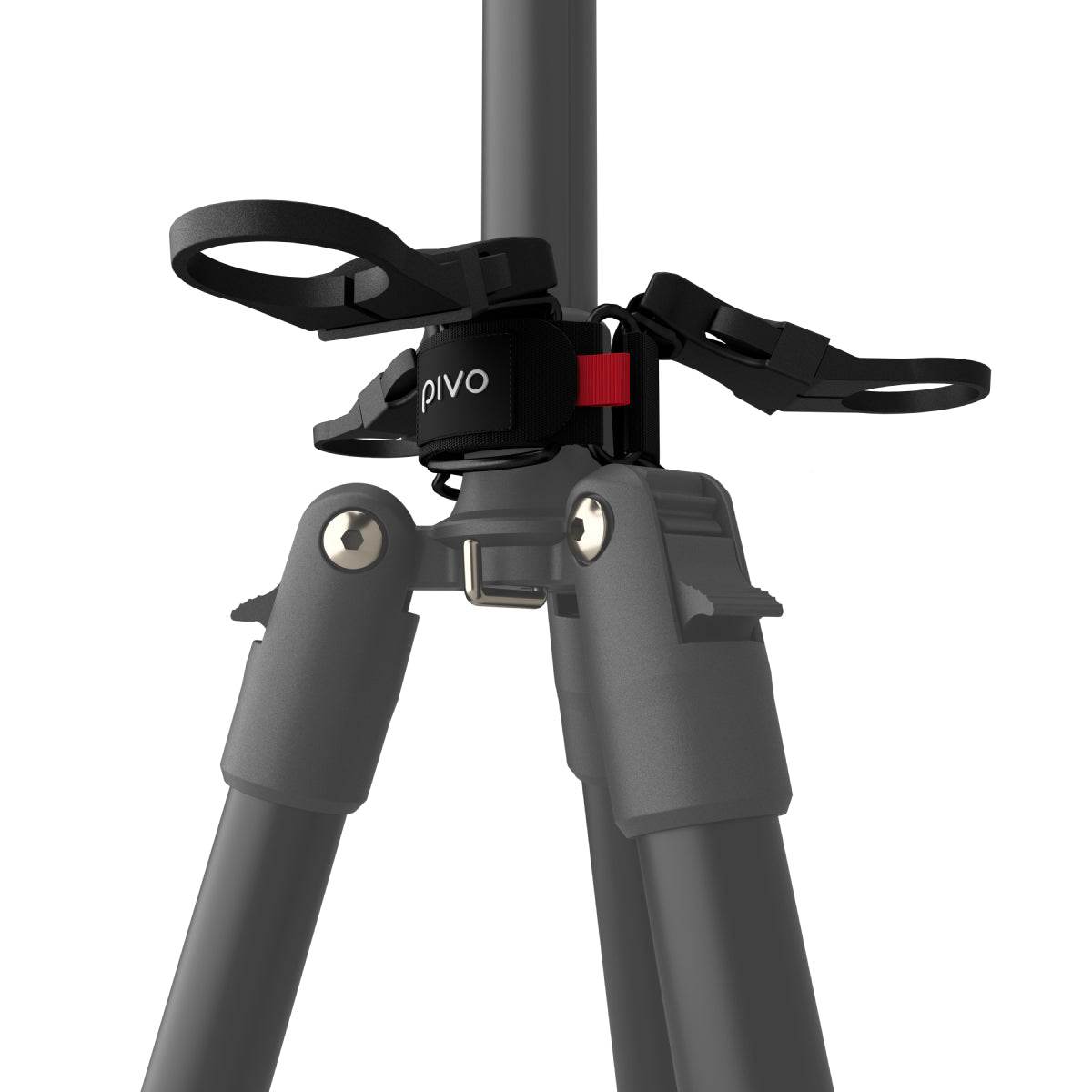Pivo Tripod Weight enhancing tripod stability with adjustable straps and secure buckles.